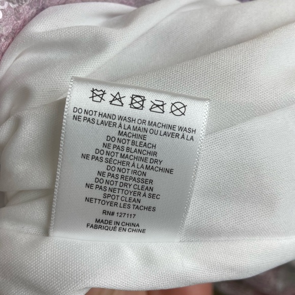 NWOT ONE33 Social Women's White Metallic Floral A-Line Mini Dress Size 4 - Picture 4 of 6